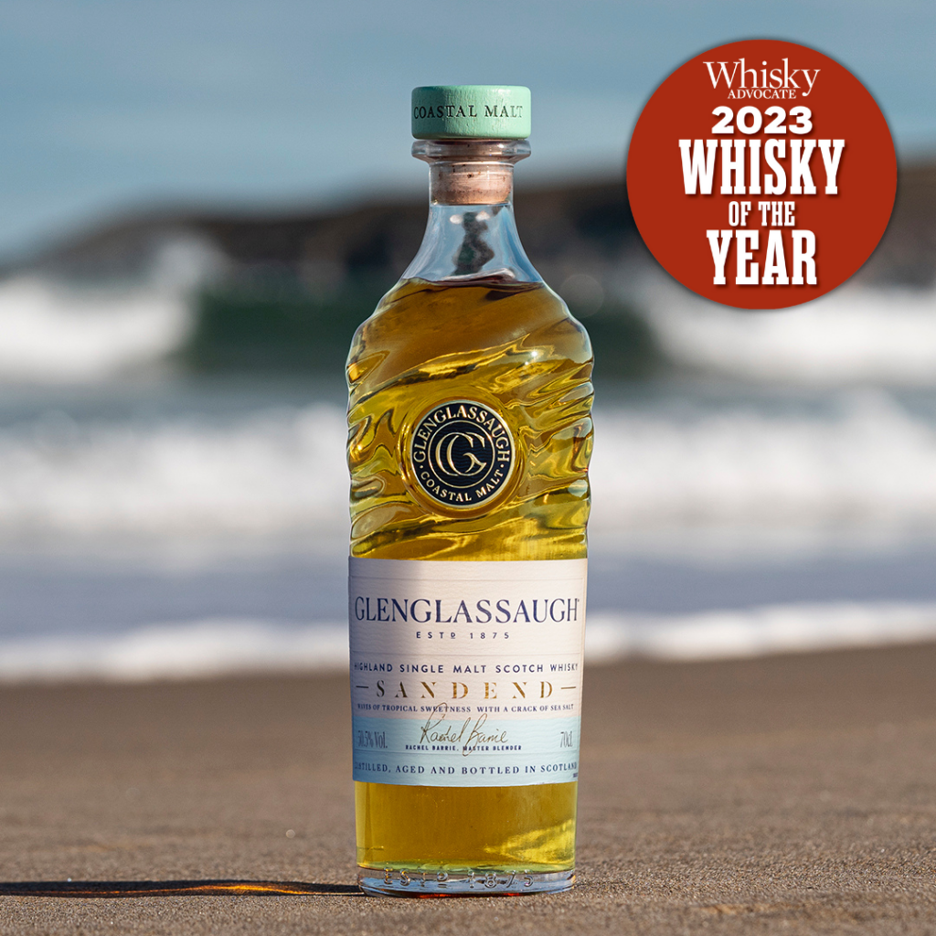 Glenglassaugh Sandend named ‘Whisky of the Year 2023’ byt Whisky Advocate